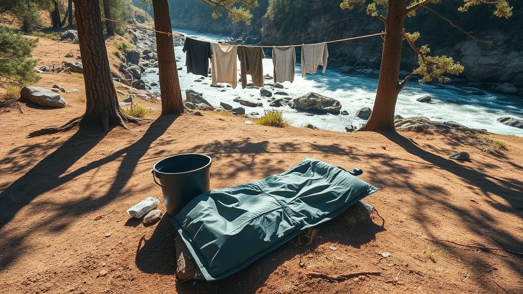 How to do Laundry When Camping