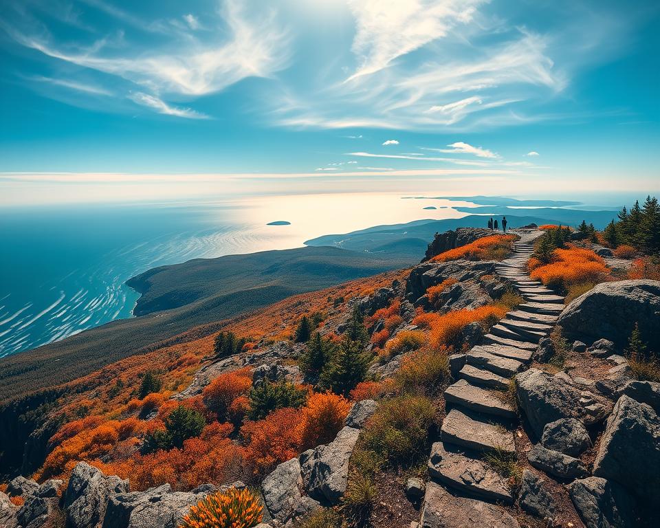 Cadillac Mountain hiking