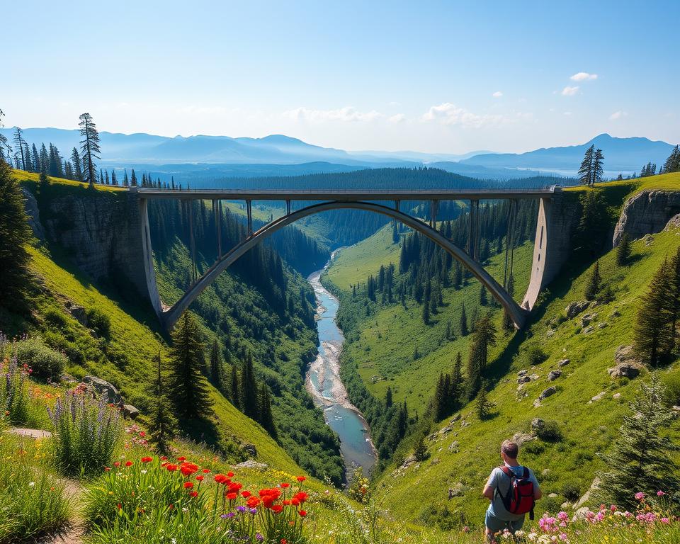 Garvie Bridge hike