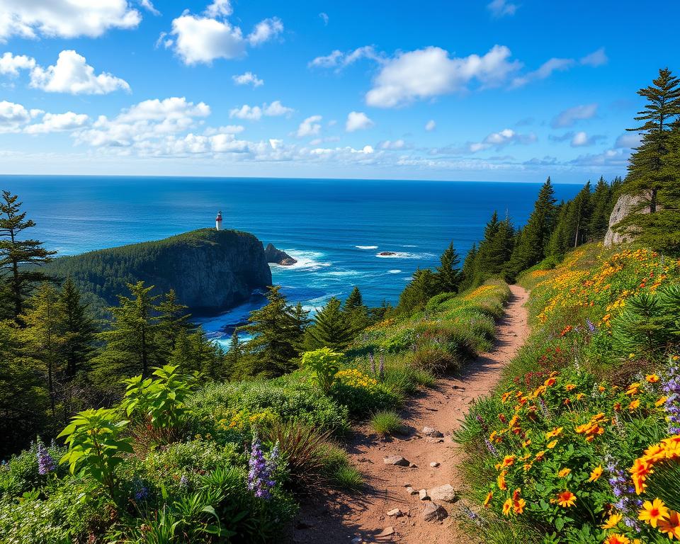 Maine coastal hikes