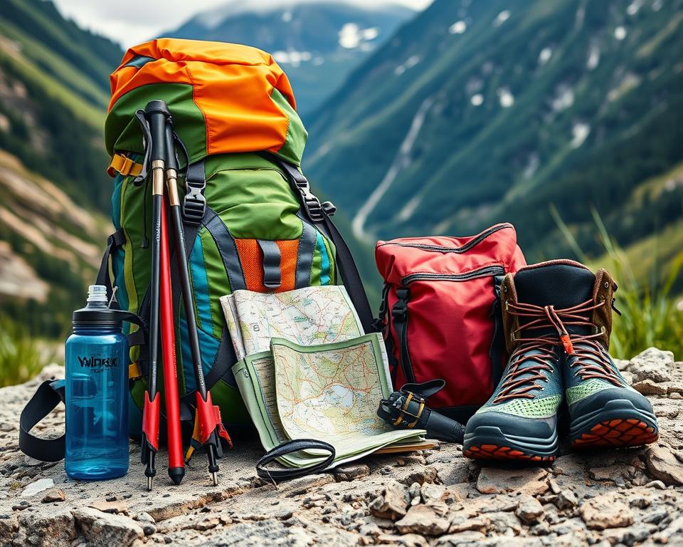 hiking gear