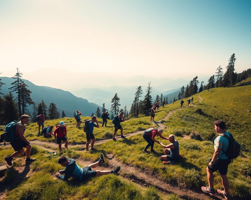 hiking training