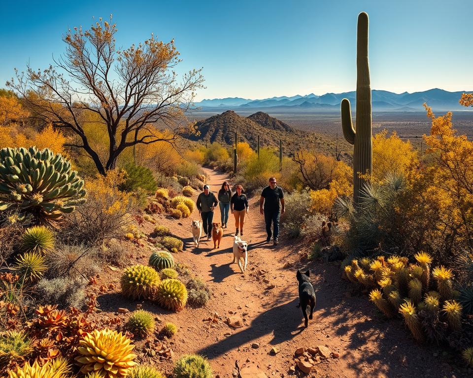 pet-friendly trails Arizona