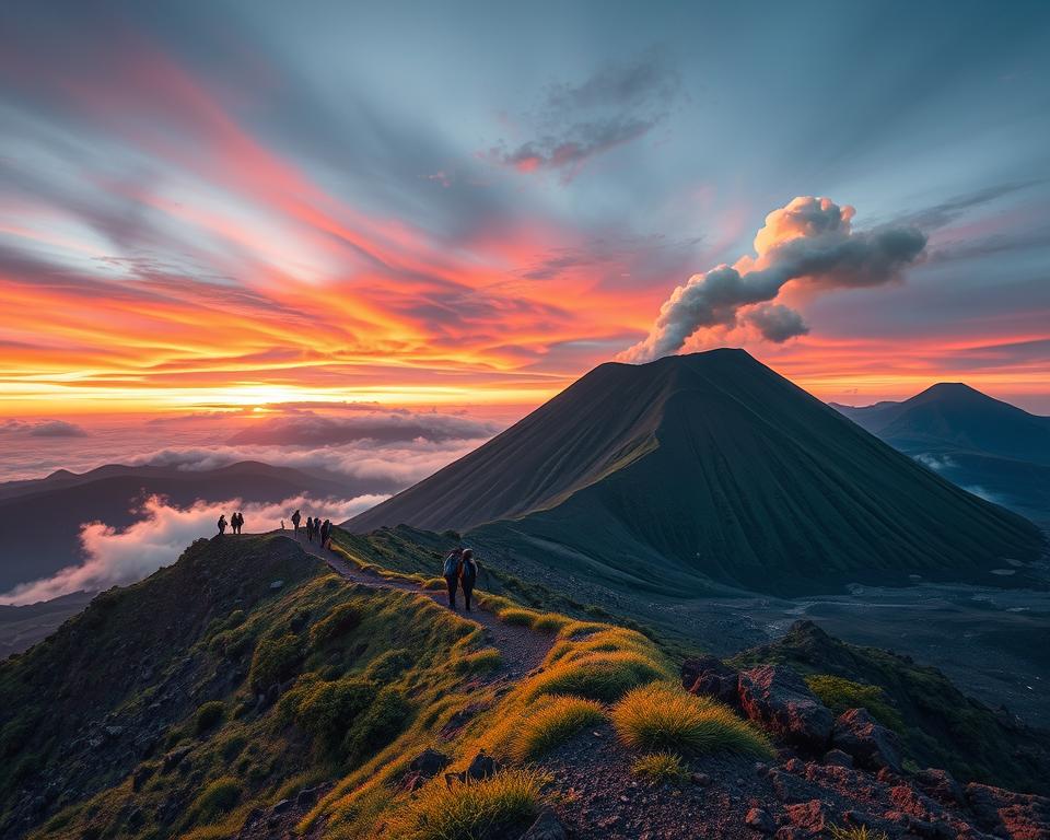 volcano hiking trails