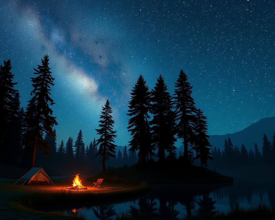 wilderness stargazing