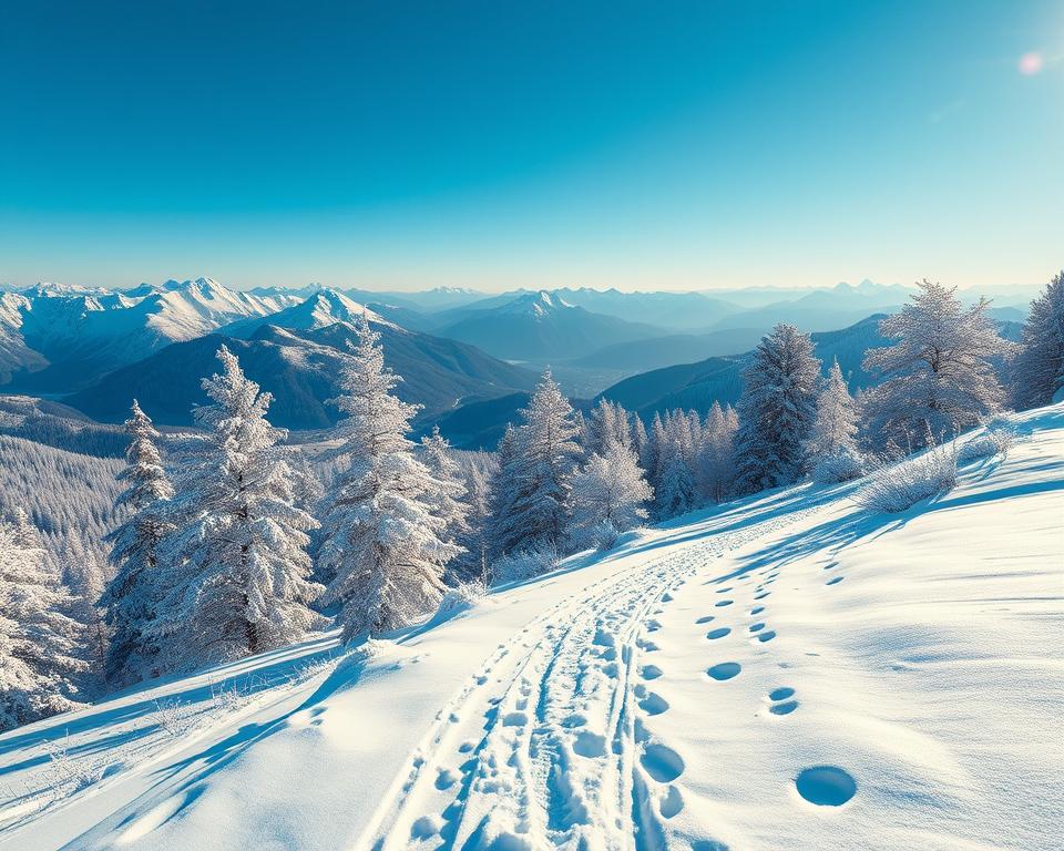 winter trails Switzerland