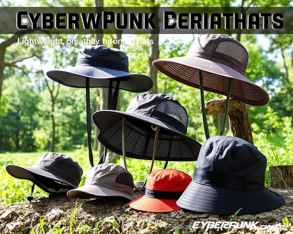 breathable hiking hats