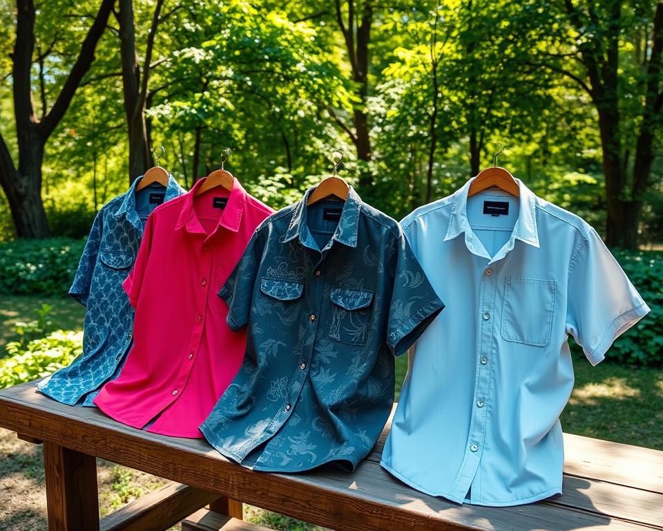 breathable hiking shirts summer