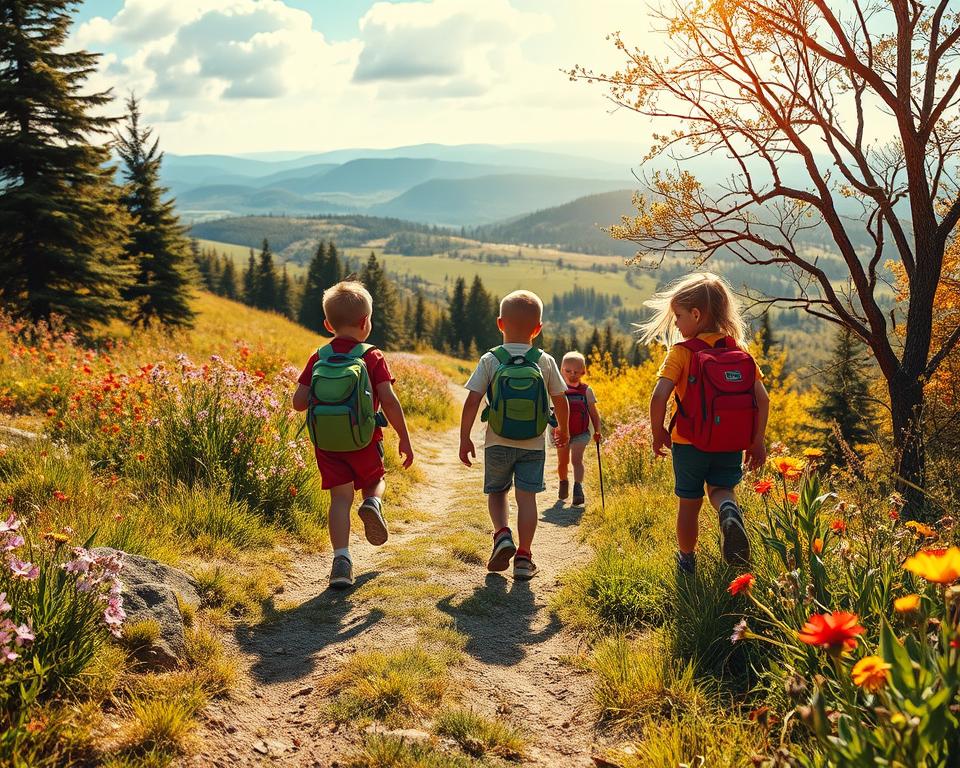 child-friendly hiking plans