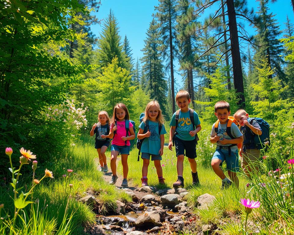 children's hiking activities