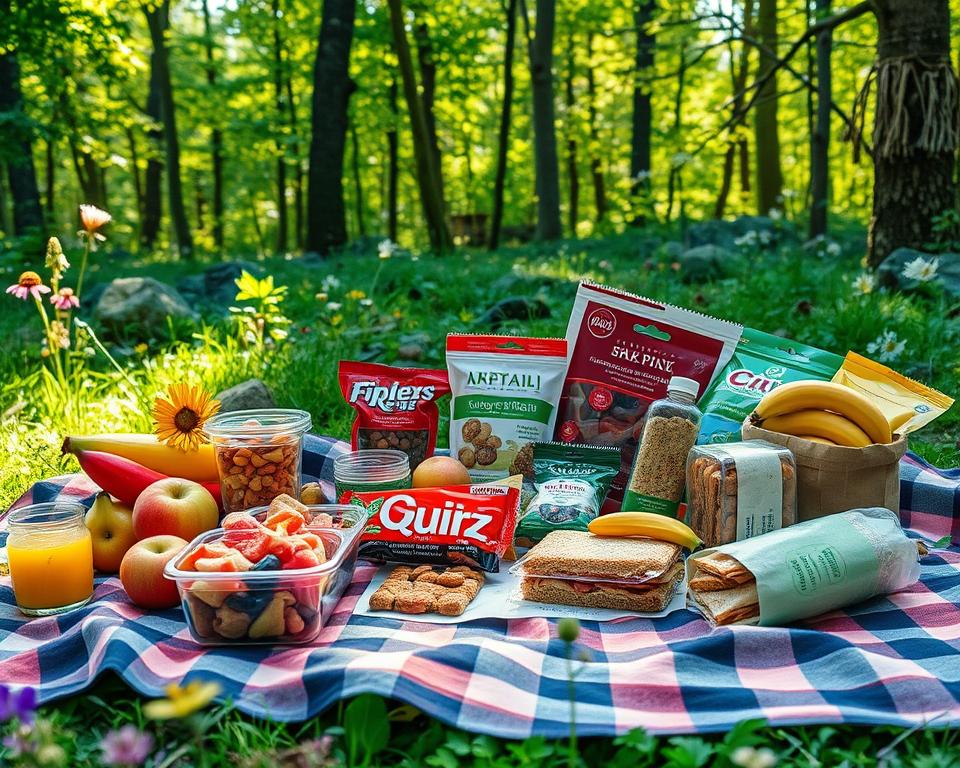 family hiking snacks