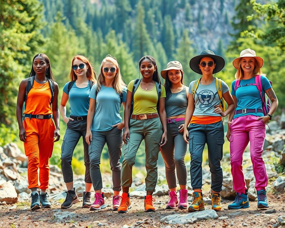 top women's hiking attire