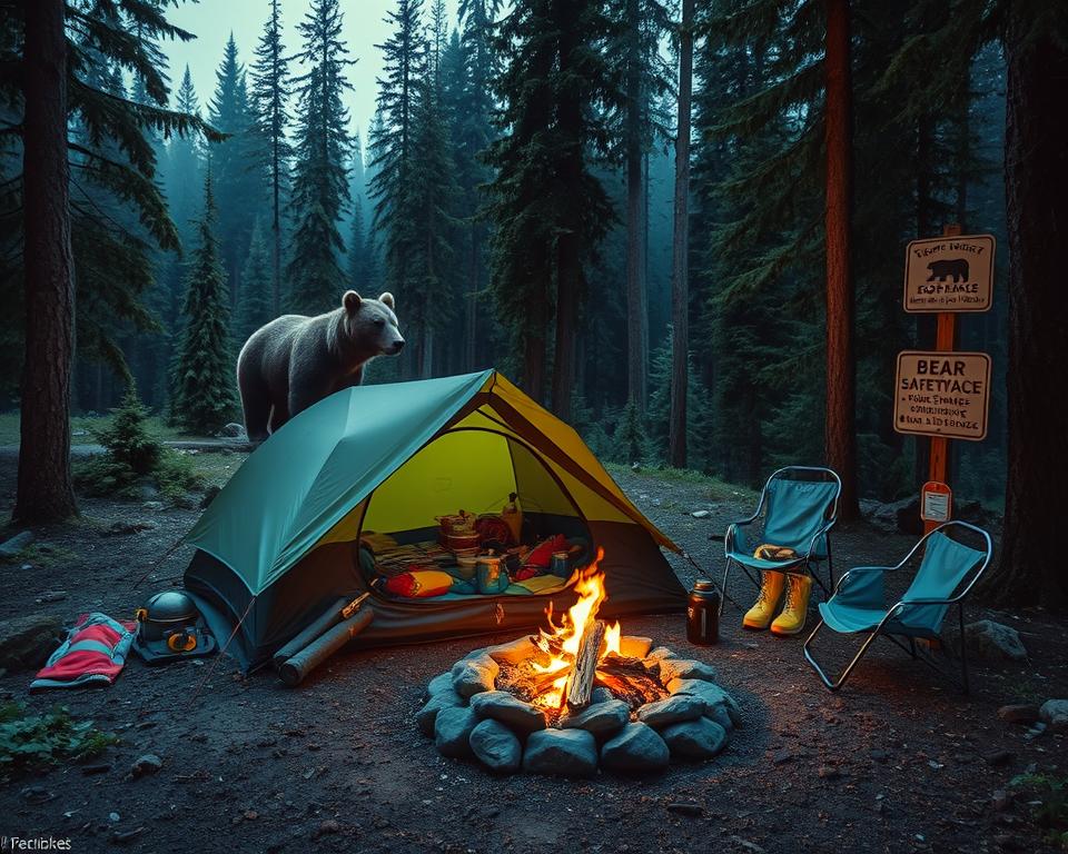 bear safety camping tips