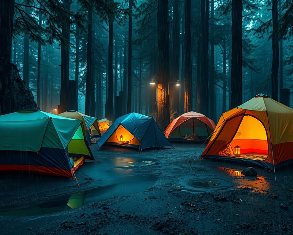 best waterproof tents for heavy rain