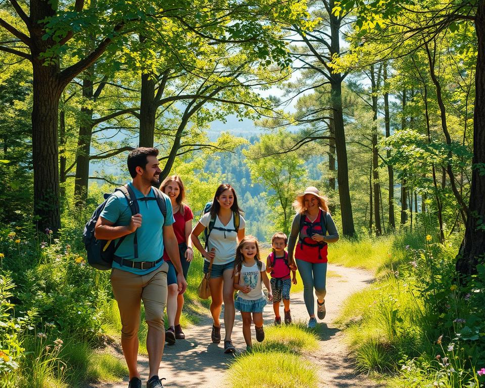 family hikes