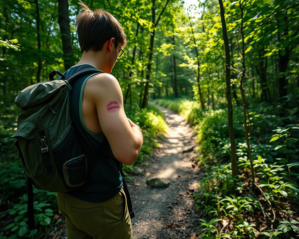 hiker experiences with bites