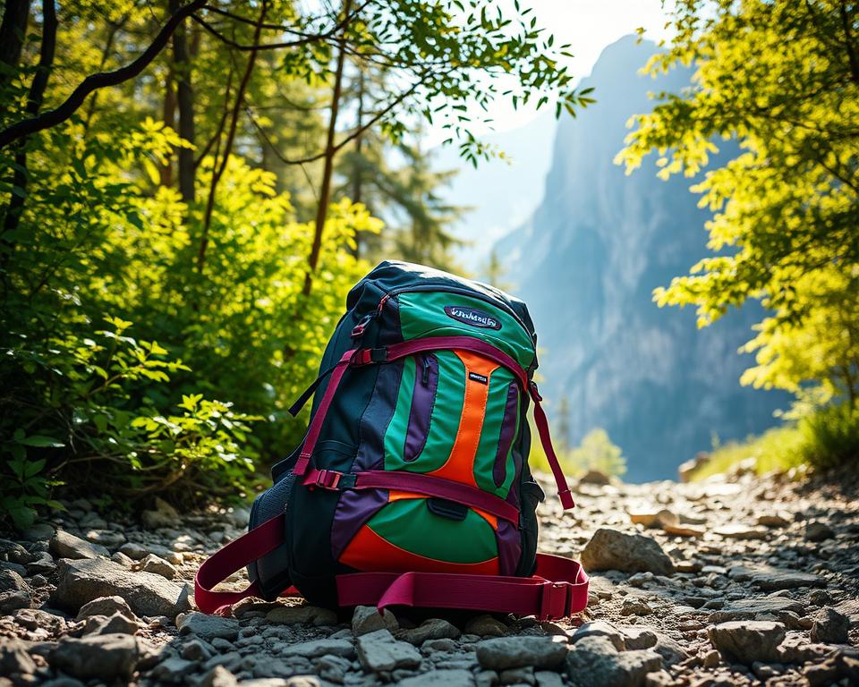 hiking gear daypack