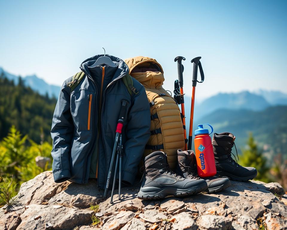 hiking gear