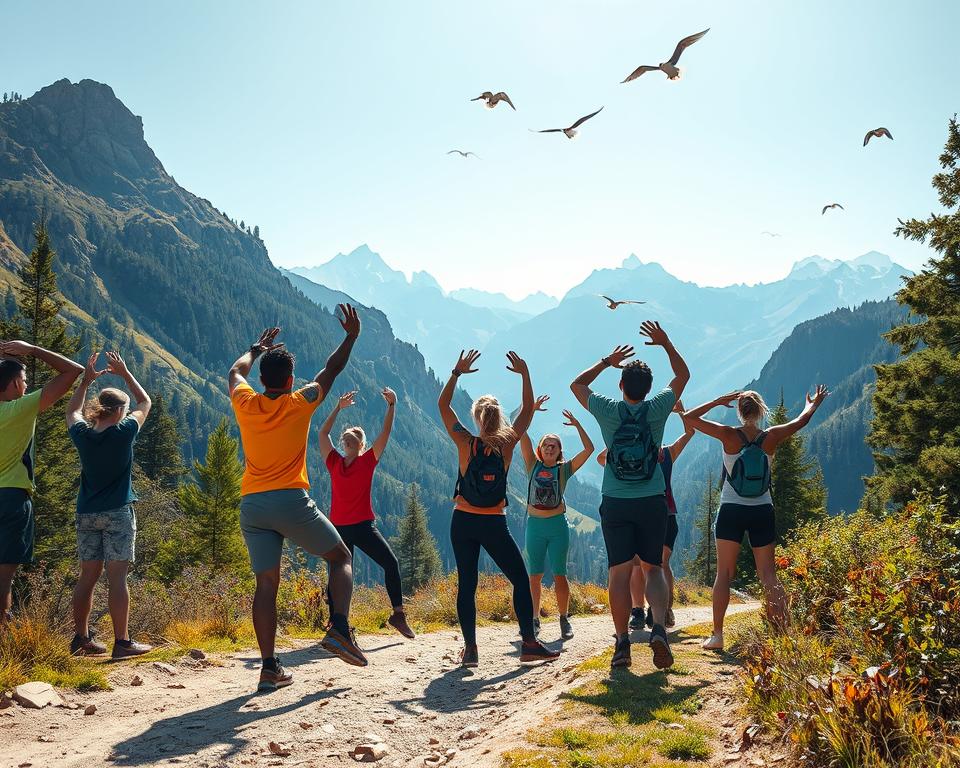 Warm-Up Stretches for Hiking