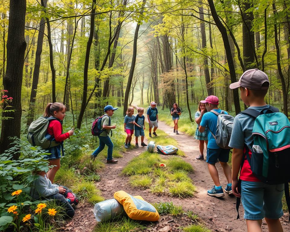 engaging trail activities for children