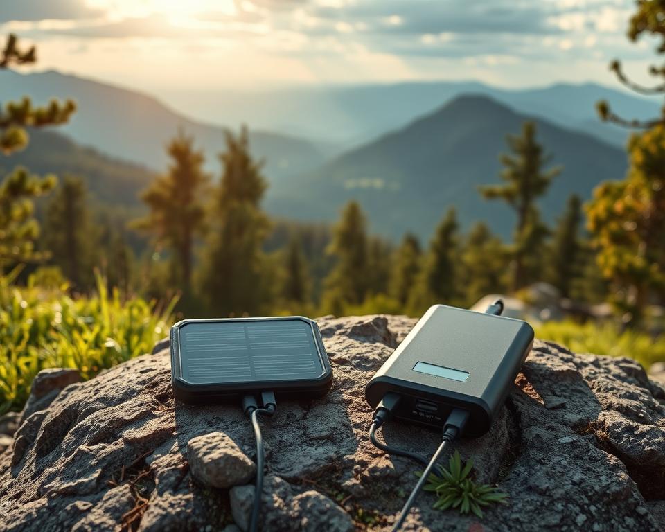 solar charger hiking power solutions