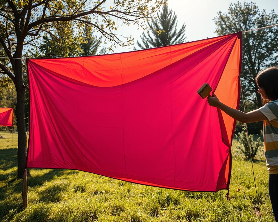 tent drying techniques