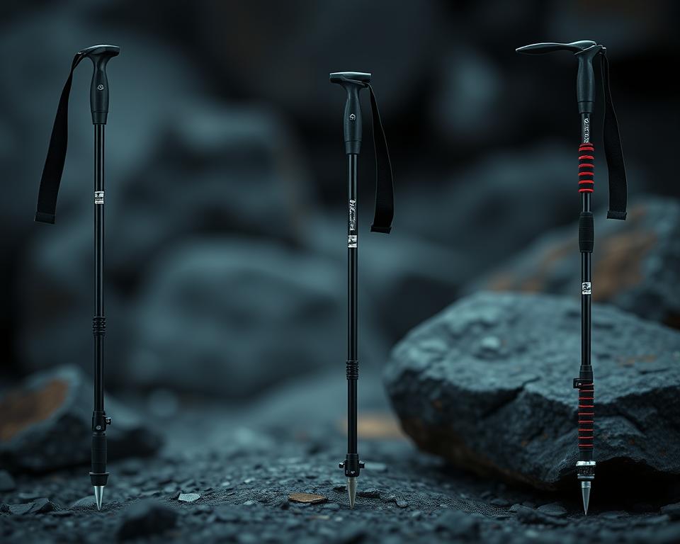 trekking pole design configurations