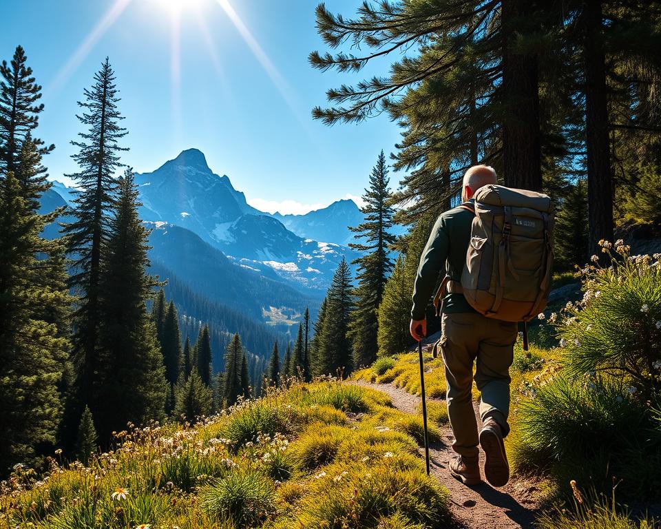 backpacking through national parks
