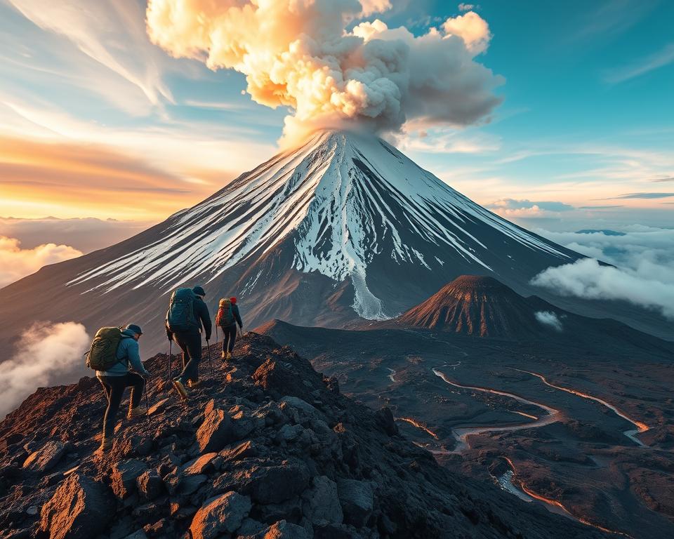 volcano hiking experiences