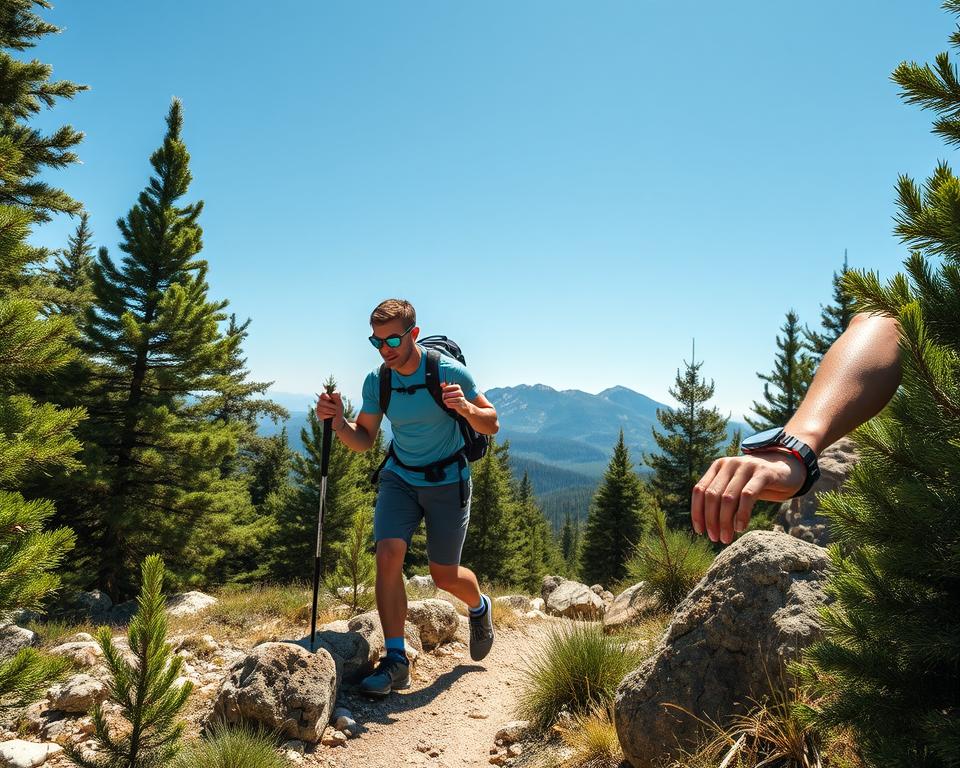 how to use trekking poles