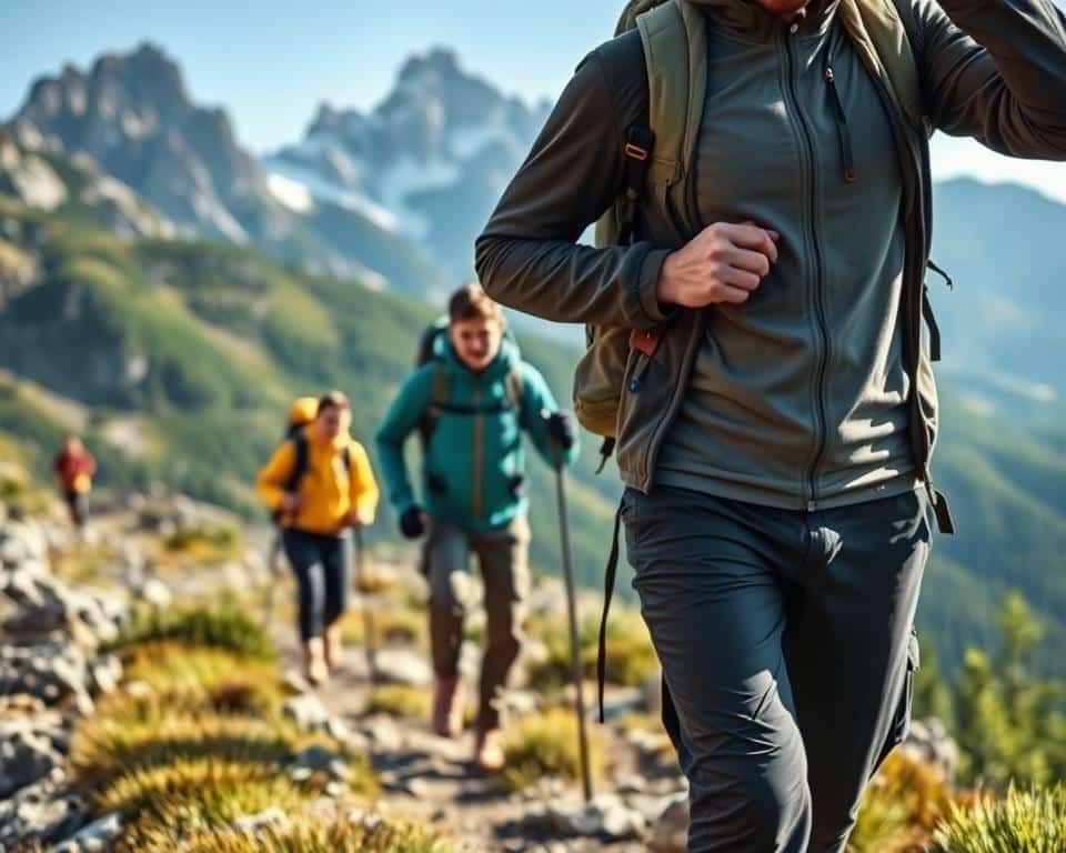 layering system for hiking