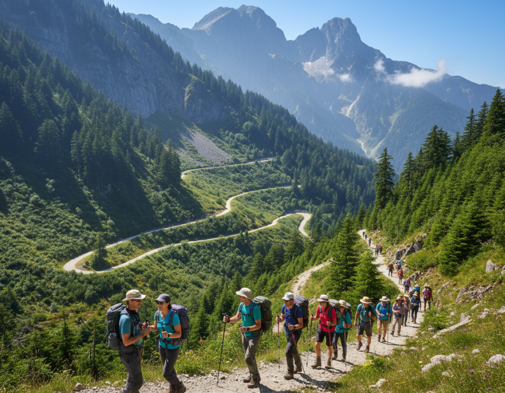 switchbacks hiking purpose