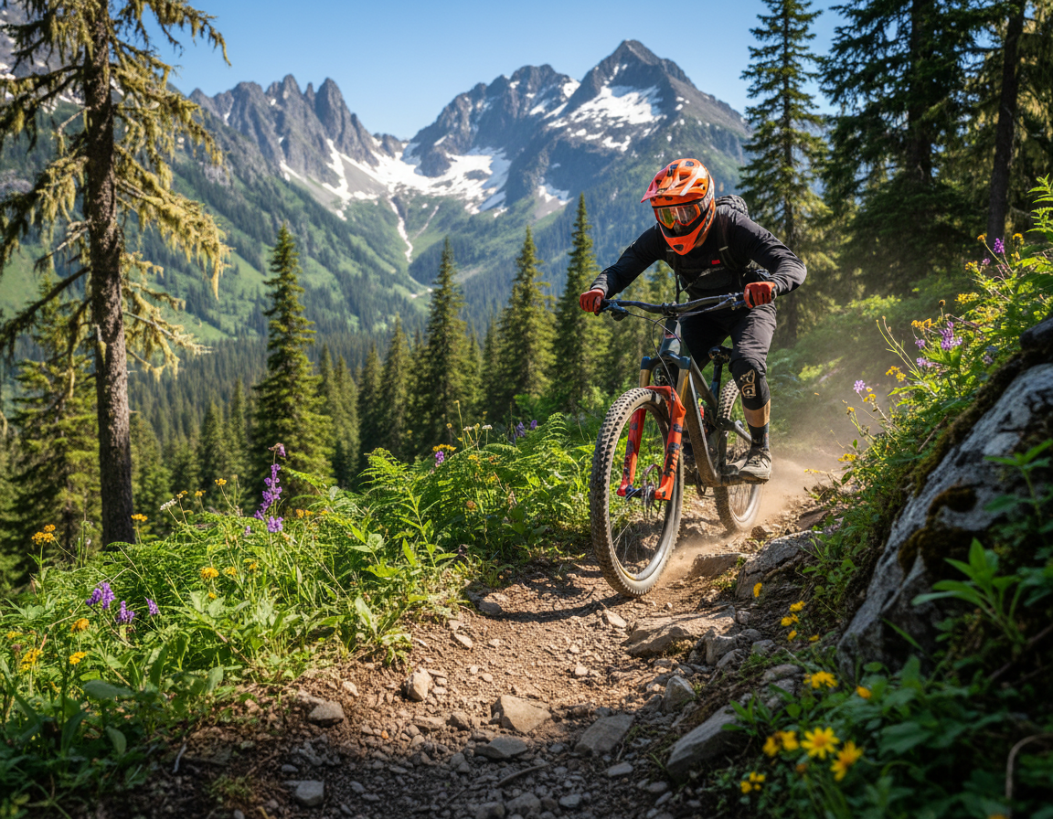 downhill braking techniques