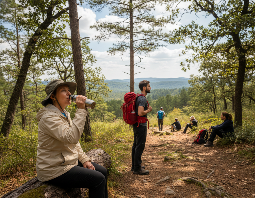 energy conservation hiking