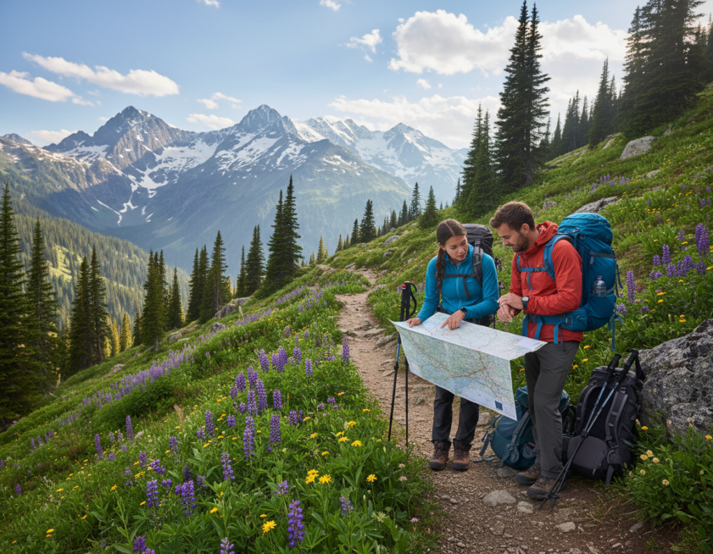 hiking turnaround time