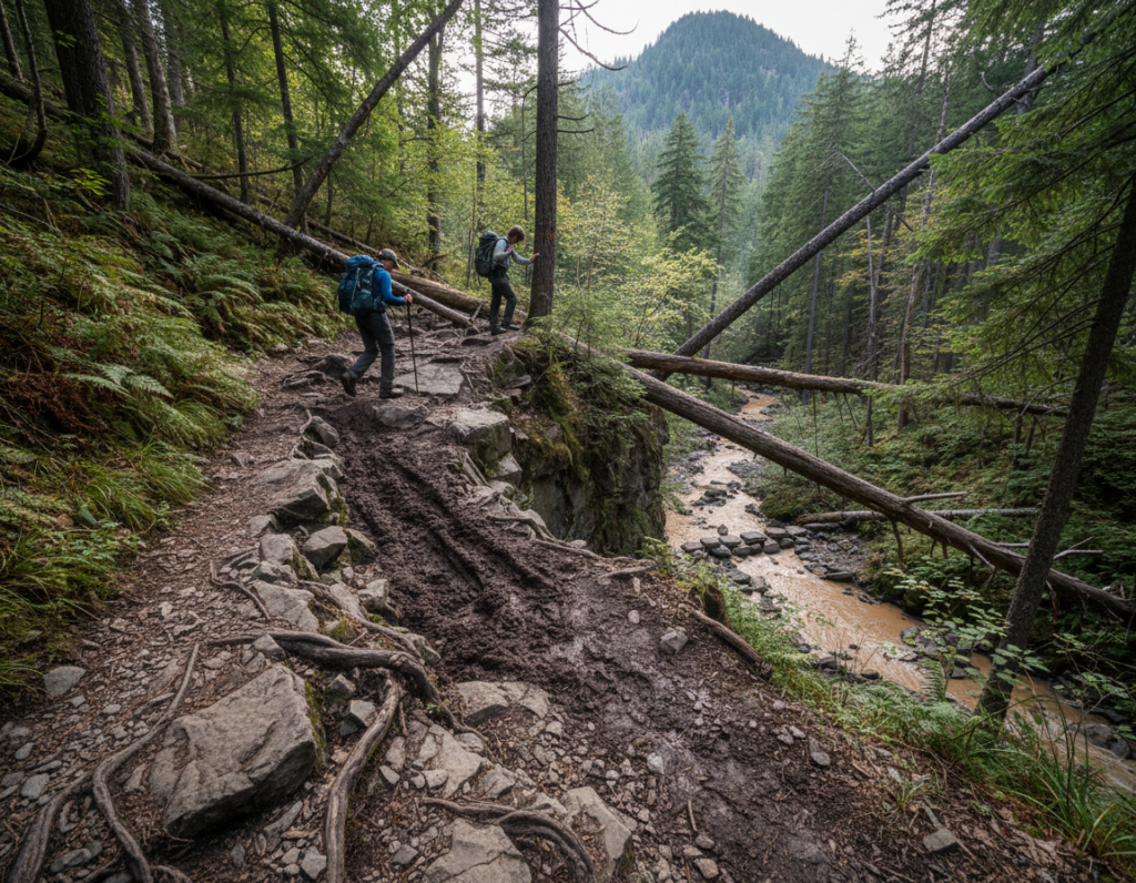 trail hazards to watch for